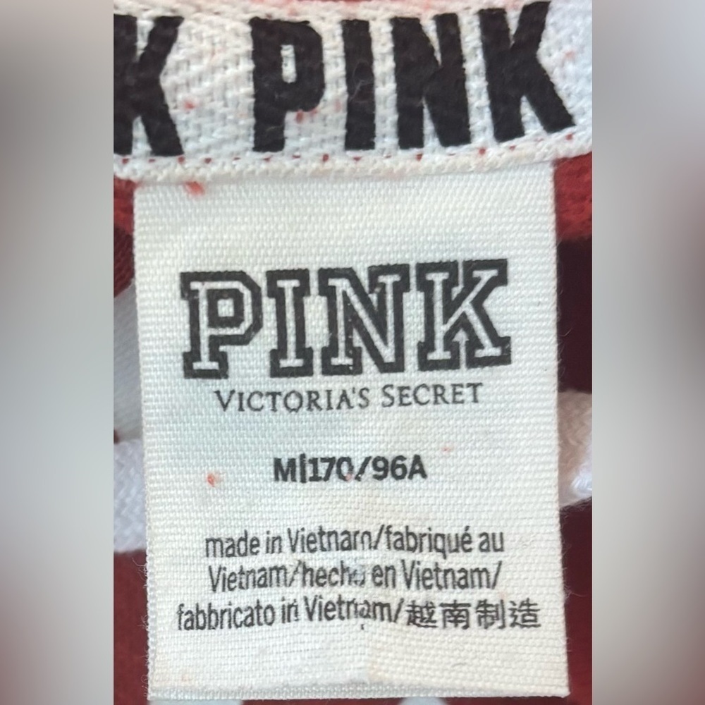 PINK Victoria’s Secret hoodie logo Sz medium - Picture 6 of 6